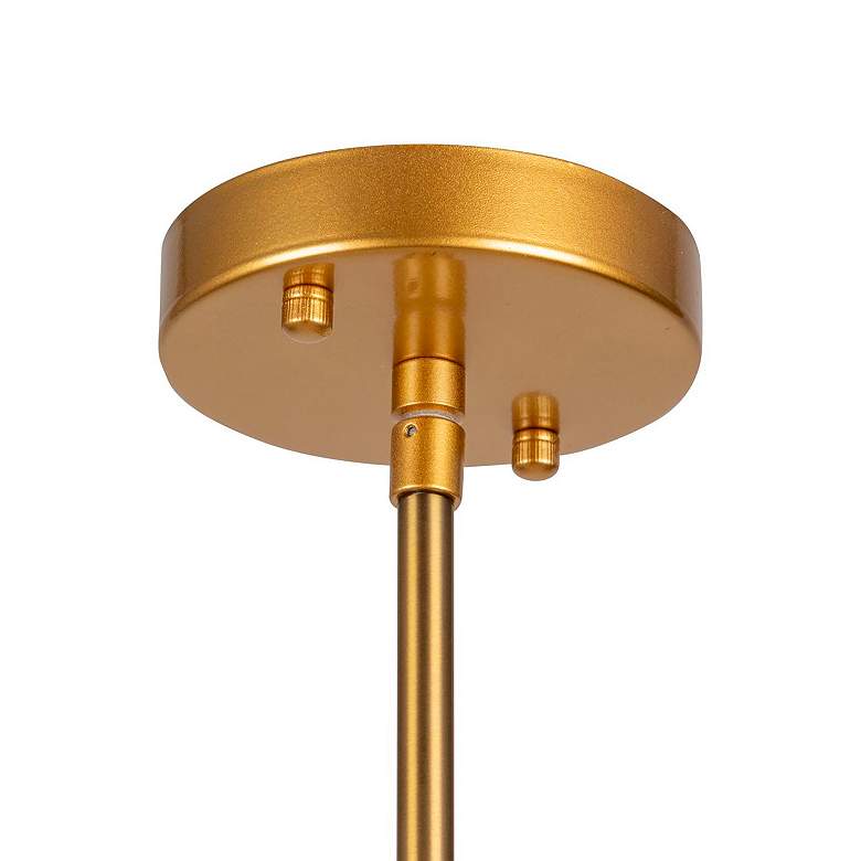 Image 7 Artcraft Pullman 20 1/4" Wide Brass Pendant Light more views