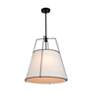 3_Artcraft Pullman 20 3/4" Wide Black Pendant Light more views