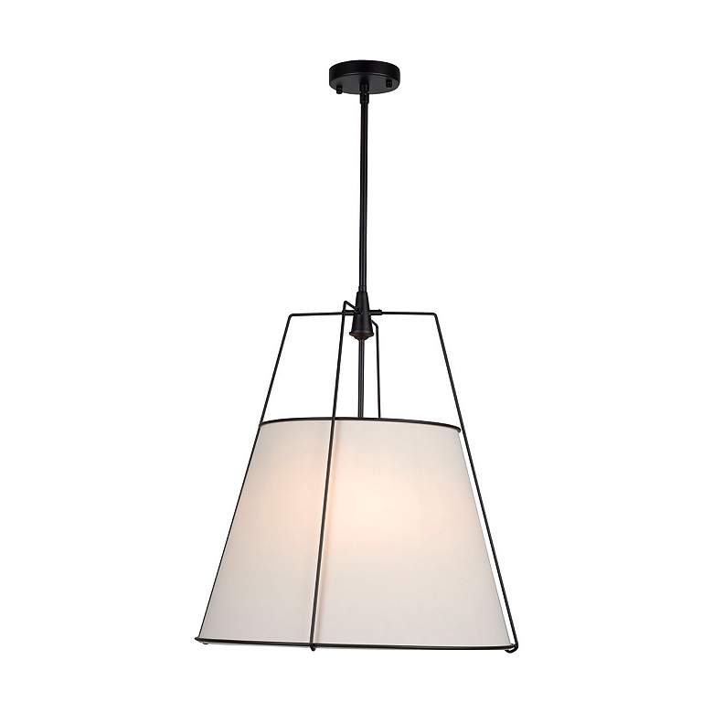 Image 4 Artcraft Pullman 20 3/4" Wide Black Pendant Light more views