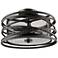Artcraft Rebar Studio 14 1/2"W Dark Java Brown Ceiling Light
