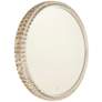 Artcraft Reflections Crystal 31 1/2" Round LED Wall Mirror
