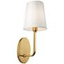 1_Artcraft Rhythm 15 3/4" High Brushed Gold Wall Sconce