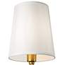2_Artcraft Rhythm 15 3/4" High Brushed Gold Wall Sconce more views