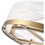 5_ArtCraft Skye 28" Wide Brushed Brass 8-Light Chandelier more views