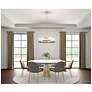 6_ArtCraft Skye 28" Wide Brushed Brass 8-Light Chandelier more views