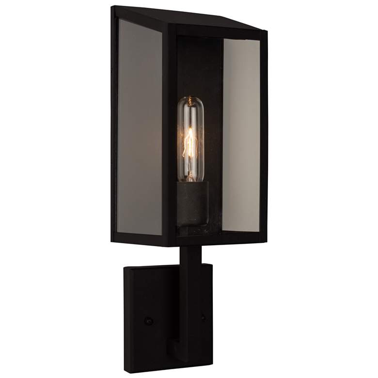 Image 1 Artcraft Sonesta 17 inch High Outdoor Wall Light Black