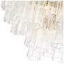 3_Artcraft Sophia 22 3/4"W Brass and Clear Glass Chandelier more views
