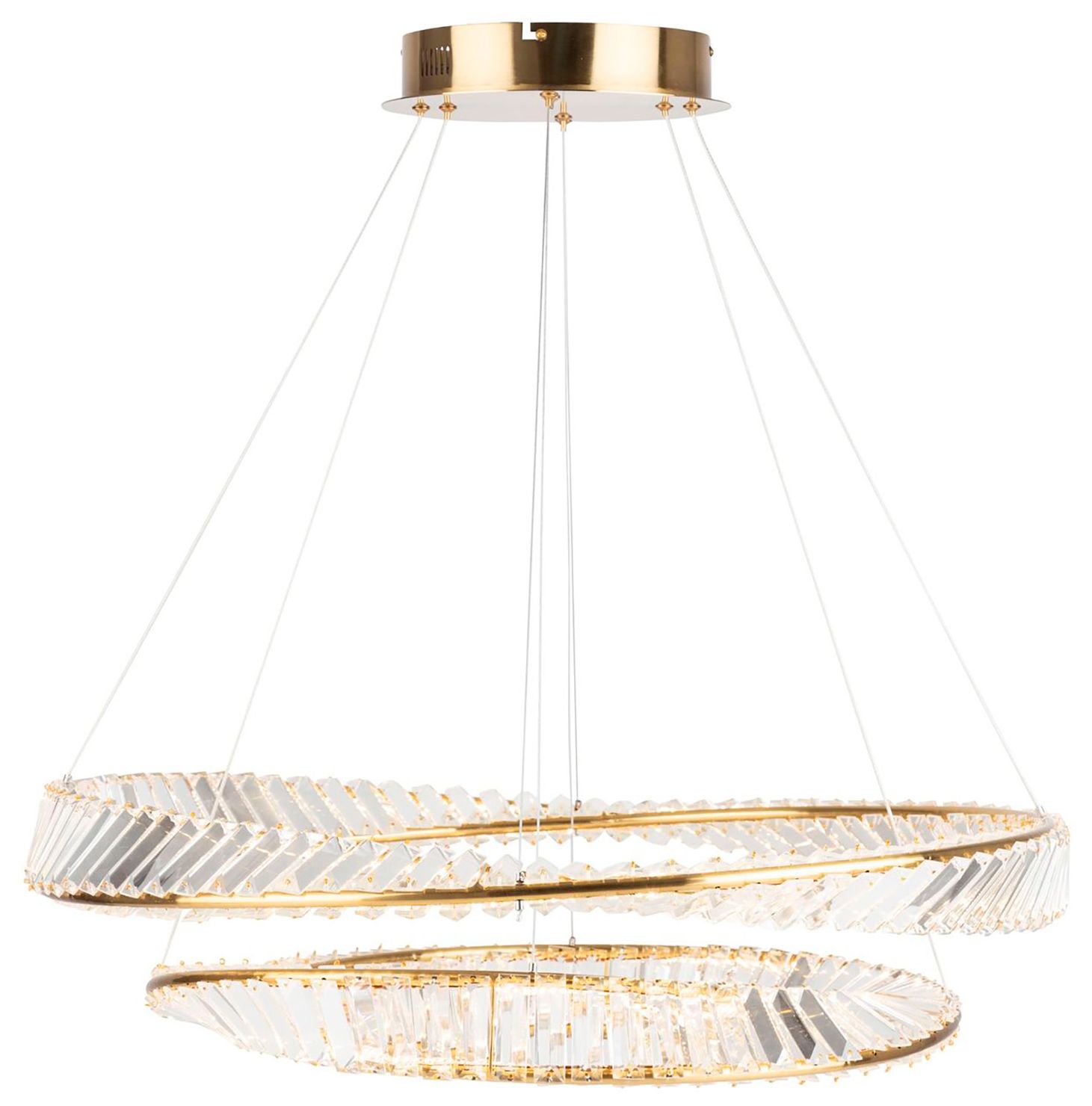 Image 5 Artcraft Stella 31 1/2" Wide Brushed Brass LED Chandelier more views