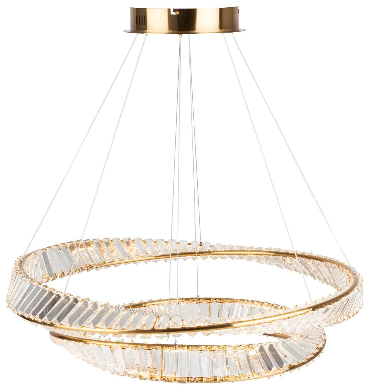 Image 6 Artcraft Stella 31 1/2" Wide Brushed Brass LED Chandelier more views