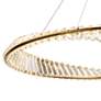 3_Artcraft Stella 31 1/2" Wide Brushed Brass LED Pendant Light more views