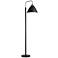 Artcraft Tote 71 1/2" Offset Arm Black Finish Modern Floor Lamp