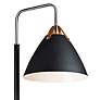 Thumbnail2 of Artcraft Tote 71 1/2" Offset Arm Black Finish Modern Floor Lamp more views