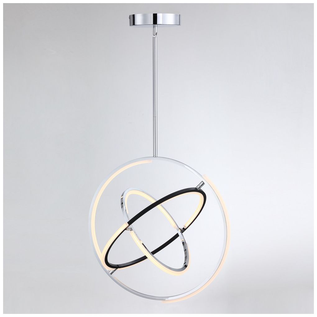 Thumbnail3 of Artcraft Trilogy LED 24" Pendant Polished Nickel more views