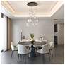 2_Artcraft Vega 23 1/2" Wide Black LED Multi-Light Pendant more views