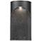 Artcraft Westbrook 10" High Black LED Wall Sconce