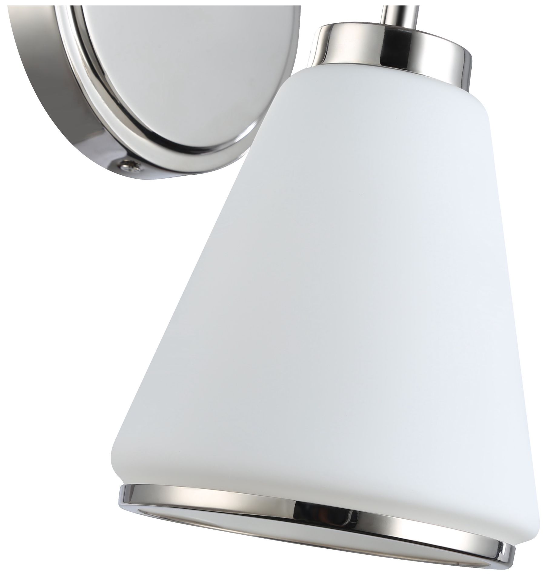 Image 4 ArtCraft Zoey 10" High Polished Nickel Wall Sconce more views