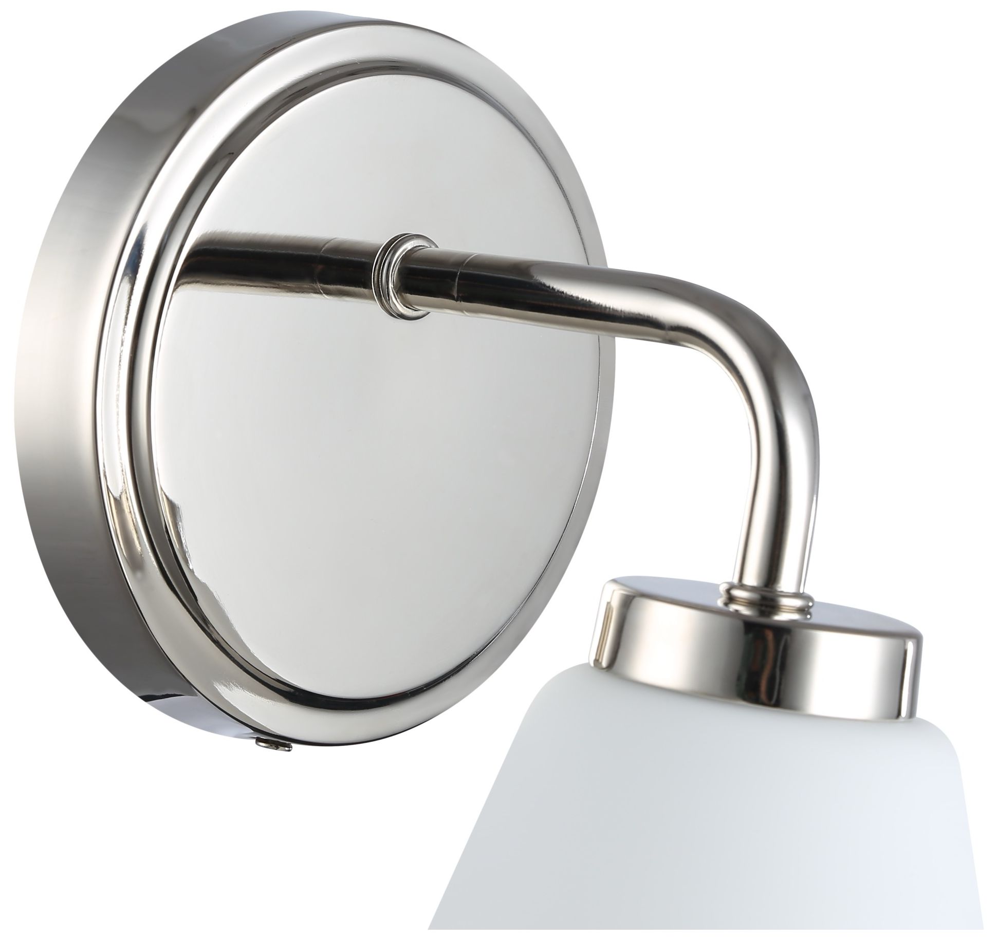 Image 5 ArtCraft Zoey 10" High Polished Nickel Wall Sconce more views