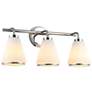 1_ArtCraft Zoey 22" Wide Polished Nickel 3-Light Bath Light