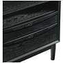 7_Artemio 2 Drawer Nightstand with Shelf in Wood and Black Finish more views