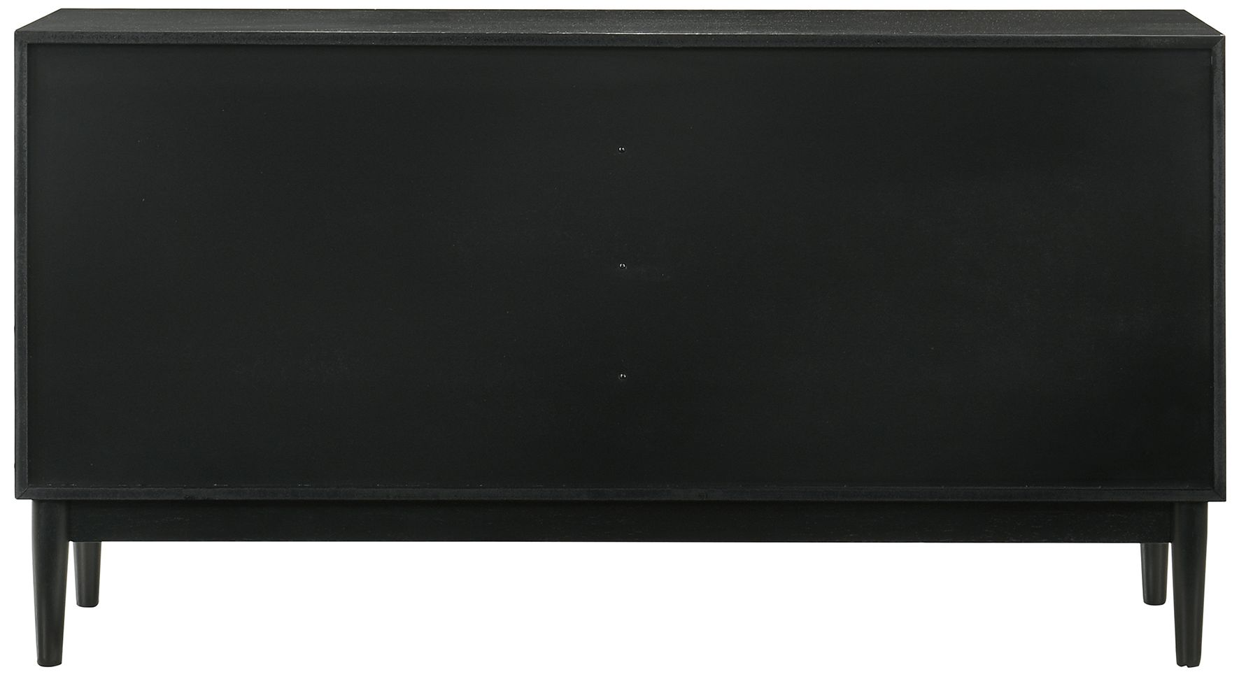 Image 5 Artemio 55" Wide Black Wood 6-Drawer Dresser more views