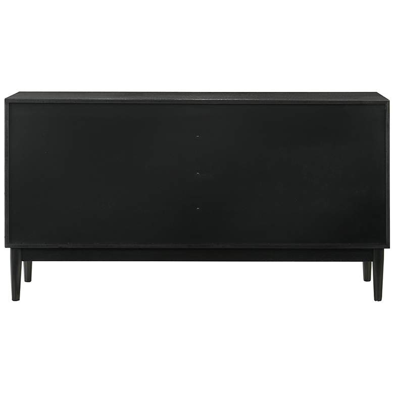 Image 5 Artemio 6 Drawer Dresser in Wood and Black Finish more views
