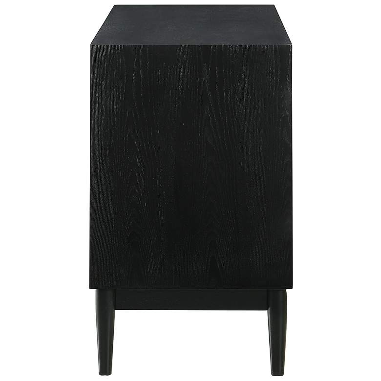 Image 6 Artemio 6 Drawer Dresser in Wood and Black Finish more views