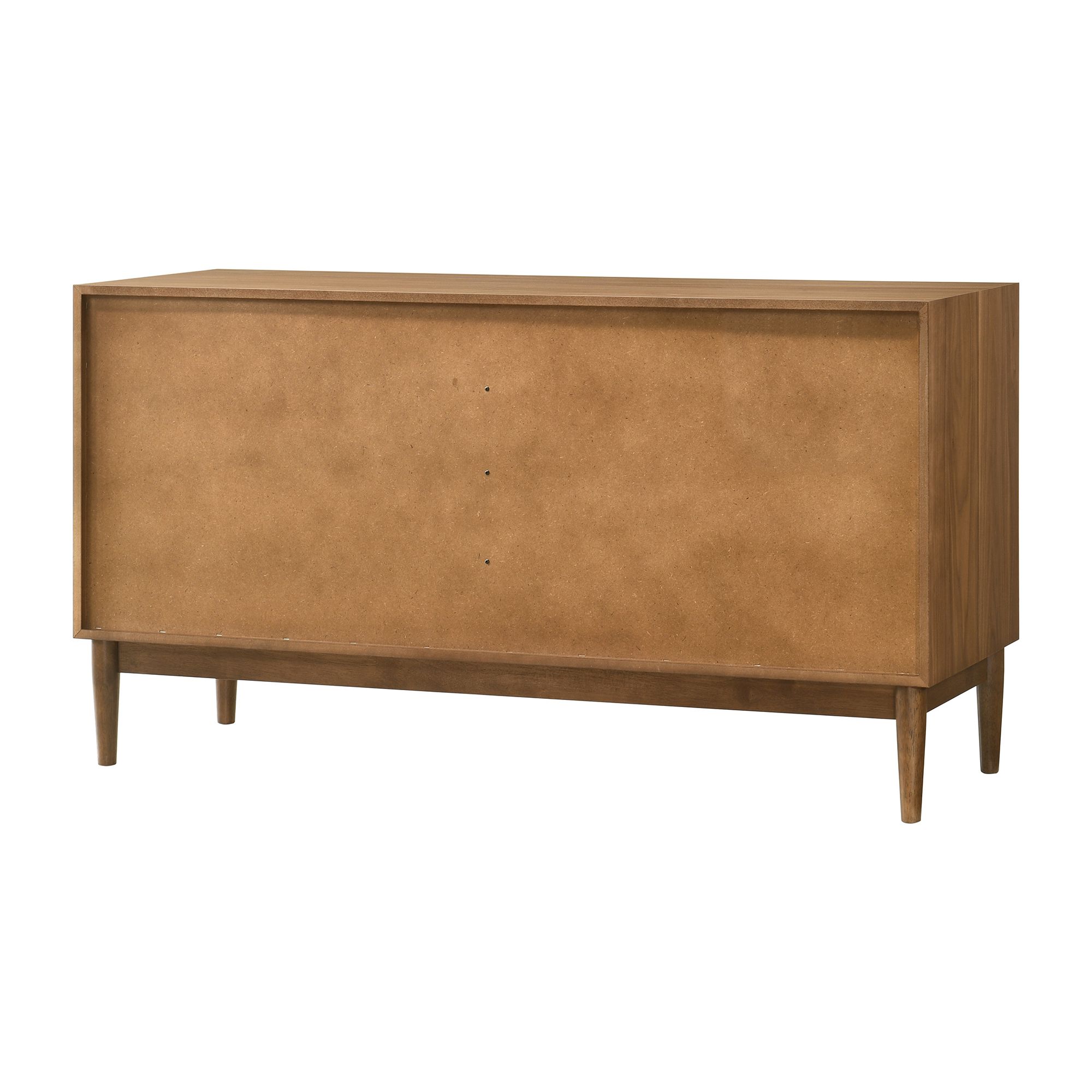 Image 5 Artemio 6 Drawer Dresser in Wood and Walnut Finish more views