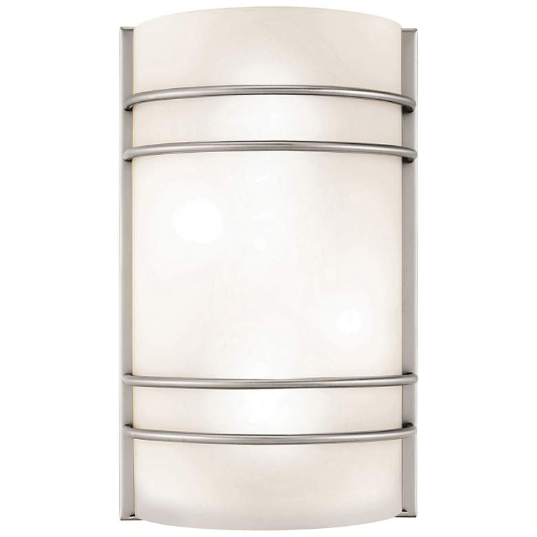 Image 5 Artemis 12 1/4" High Brushed Steel LED Wall Sconce more views