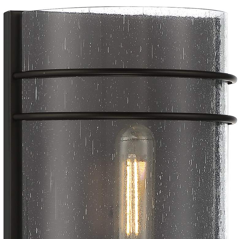 Image 2 Artemis 12 1/4 inch High Matte Black Wall Sconce more views
