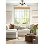 5_Artemis 21" Wide Matte Black 10-Light Ceiling Light more views