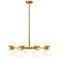 Artemis 32" Wide Modern Gold 16-Light Chandelier