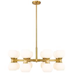 Artemis 32" Wide Modern Gold 16-Light Chandelier