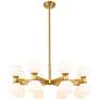 5_Artemis 32" Wide Modern Gold 16-Light Chandelier more views