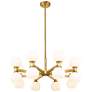 6_Artemis 32" Wide Modern Gold 16-Light Chandelier more views