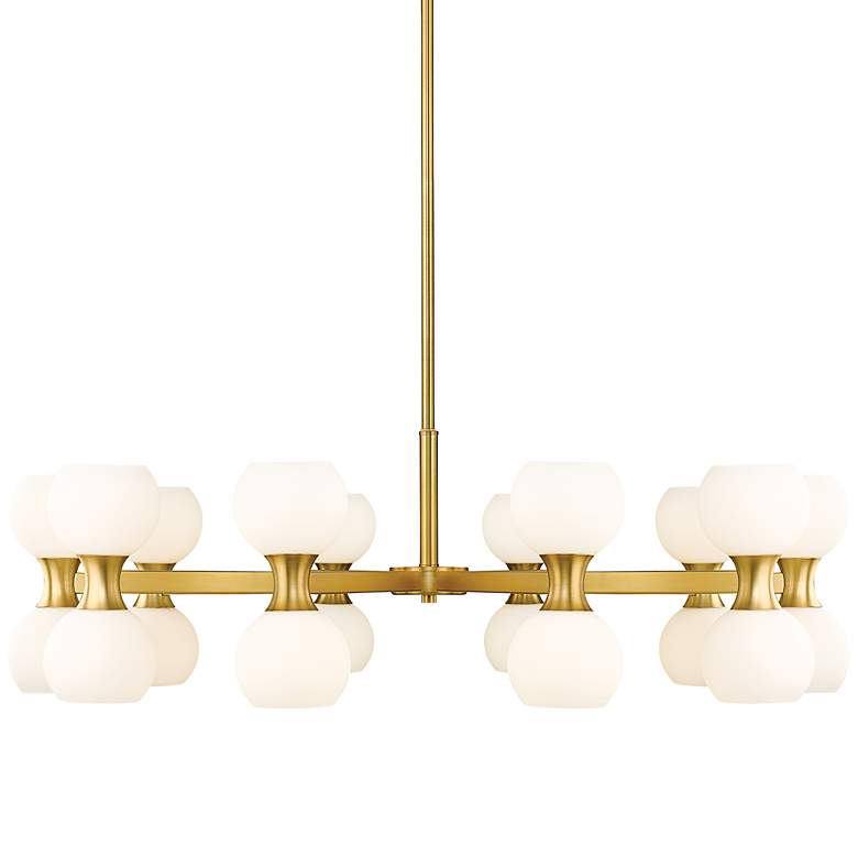 Image 3 Artemis 42" Wide Modern Gold 20-Light Chandelier
