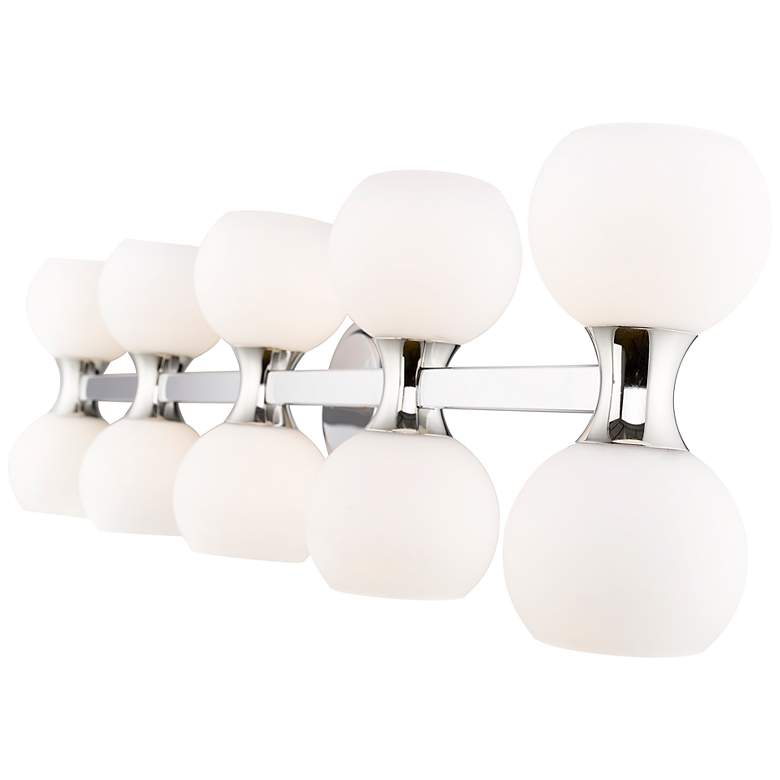 Image 7 Artemis 45" Wide Chrome 10-Light Vanity Bath Light more views