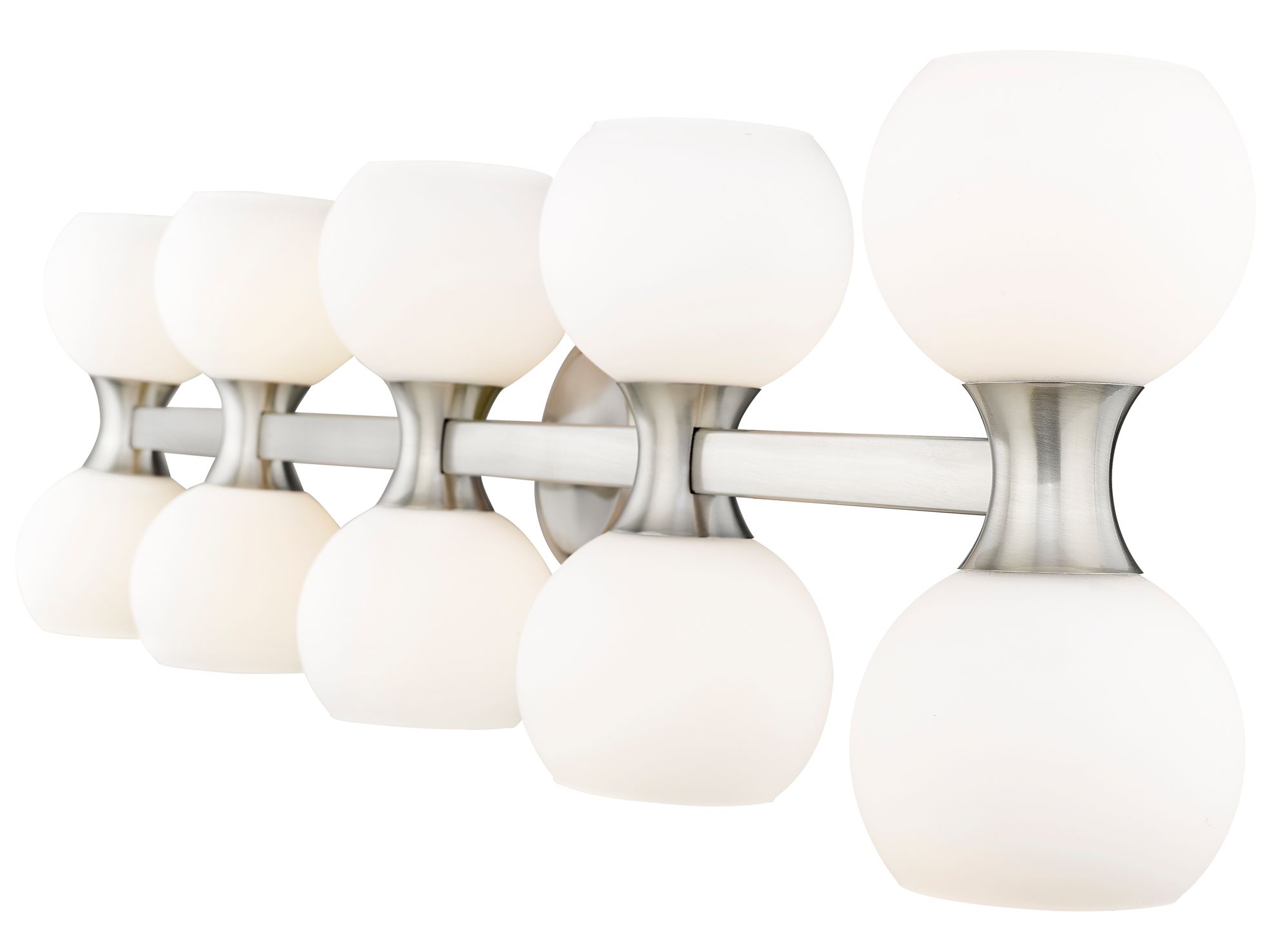 Image 7 Artemis by Z-Lite Brushed Nickel 10 Light Vanity more views