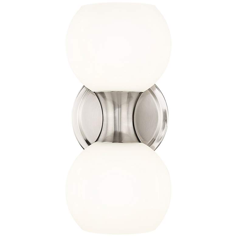 Image 2 Artemis by Z-Lite Brushed Nickel 2 Light Wall Sconce