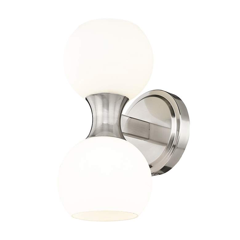 Image 6 Artemis by Z-Lite Brushed Nickel 2 Light Wall Sconce more views