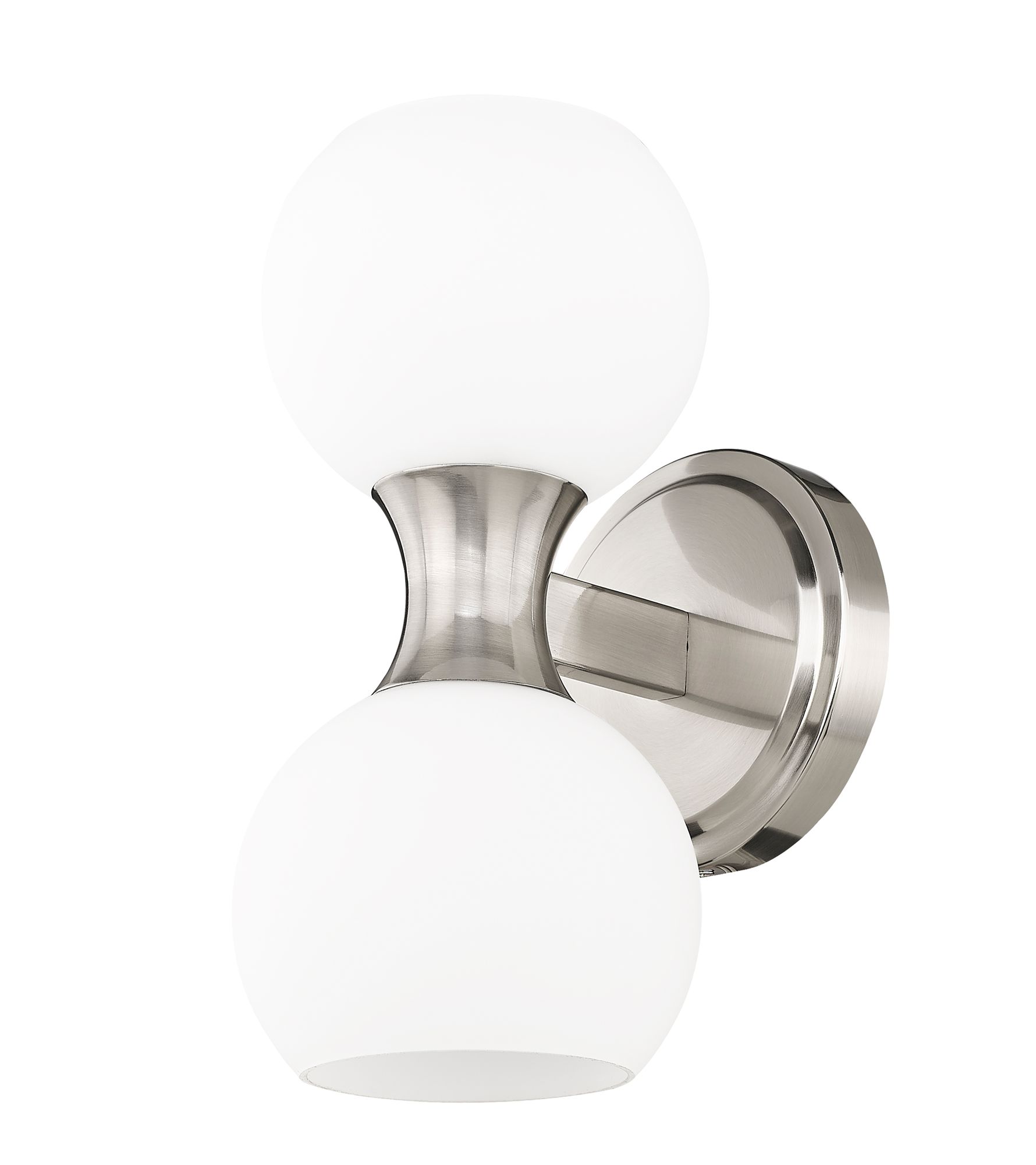 Artemis by Z-Lite Brushed Nickel 2 Light Wall Sconce