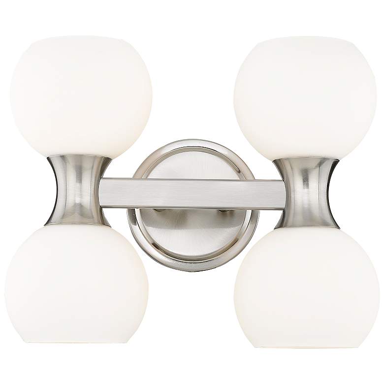 Image 2 Artemis by Z-Lite Brushed Nickel 4 Light Vanity