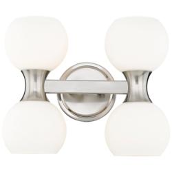 Artemis by Z-Lite Brushed Nickel 4 Light Vanity