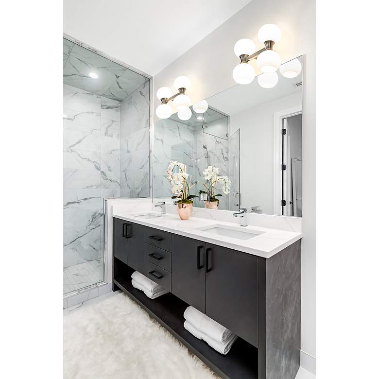 Image 4 Artemis by Z-Lite Brushed Nickel 4 Light Vanity more views