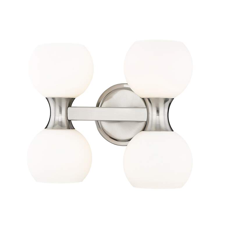 Image 5 Artemis by Z-Lite Brushed Nickel 4 Light Vanity more views