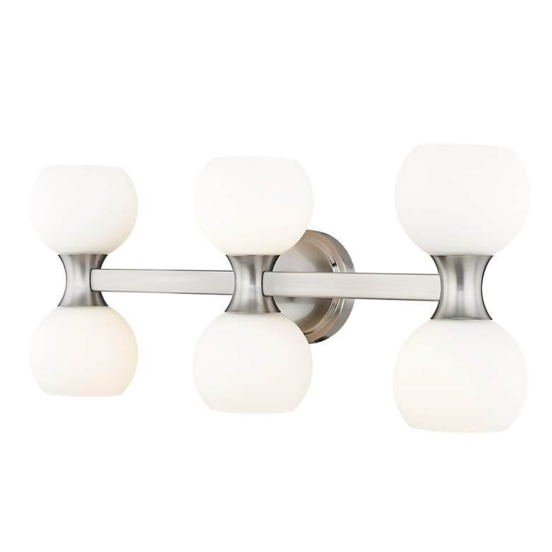 Image 5 Artemis by Z-Lite Brushed Nickel 6 Light Vanity more views
