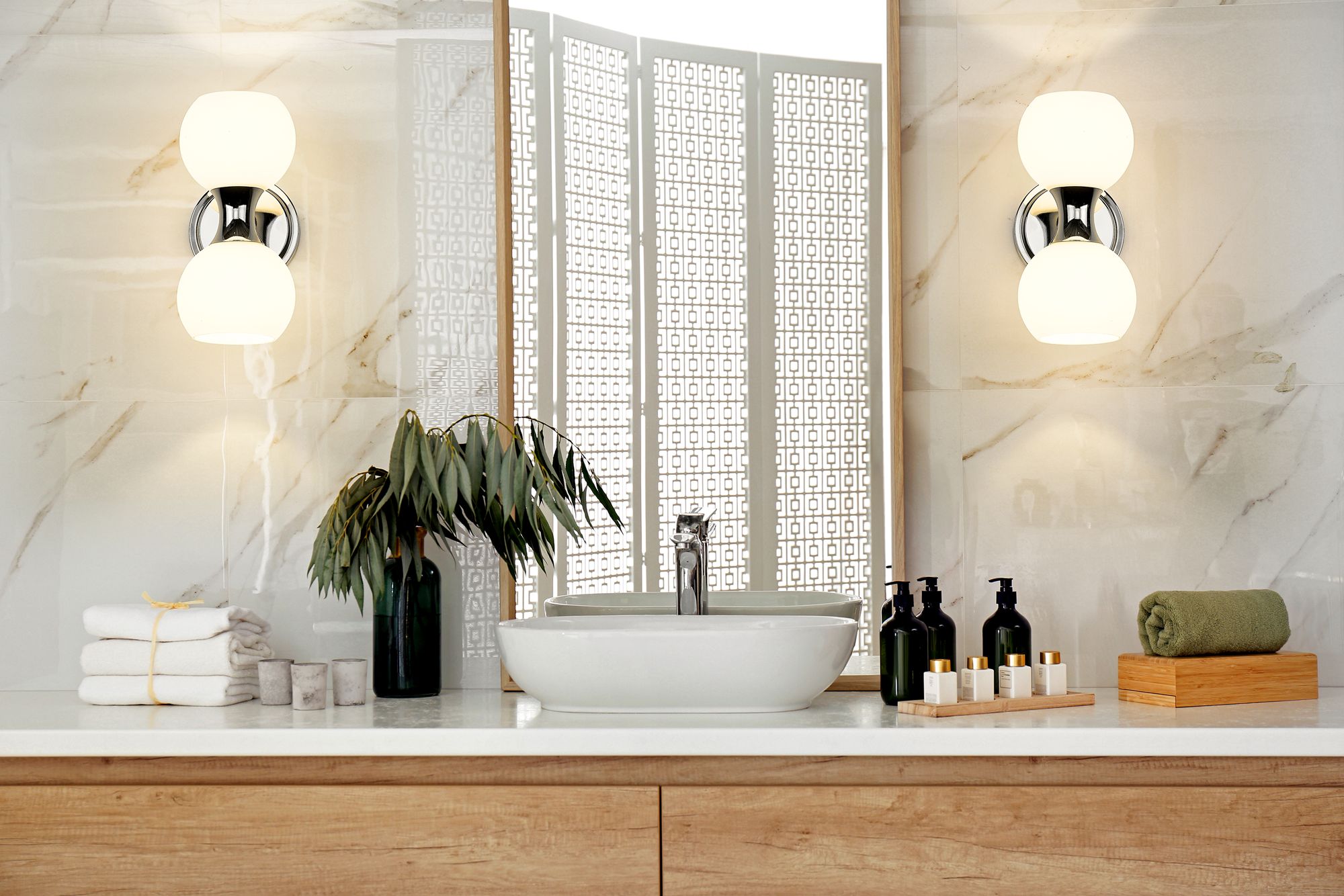 Image 3 Artemis by Z-Lite Chrome 2 Light Wall Sconce more views