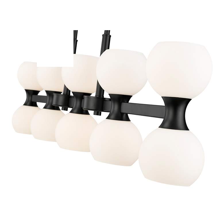 Image 7 Artemis by Z-Lite Matte Black 10 Light Island Pendant more views