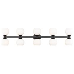 Artemis by Z-Lite Matte Black 10 Light Vanity