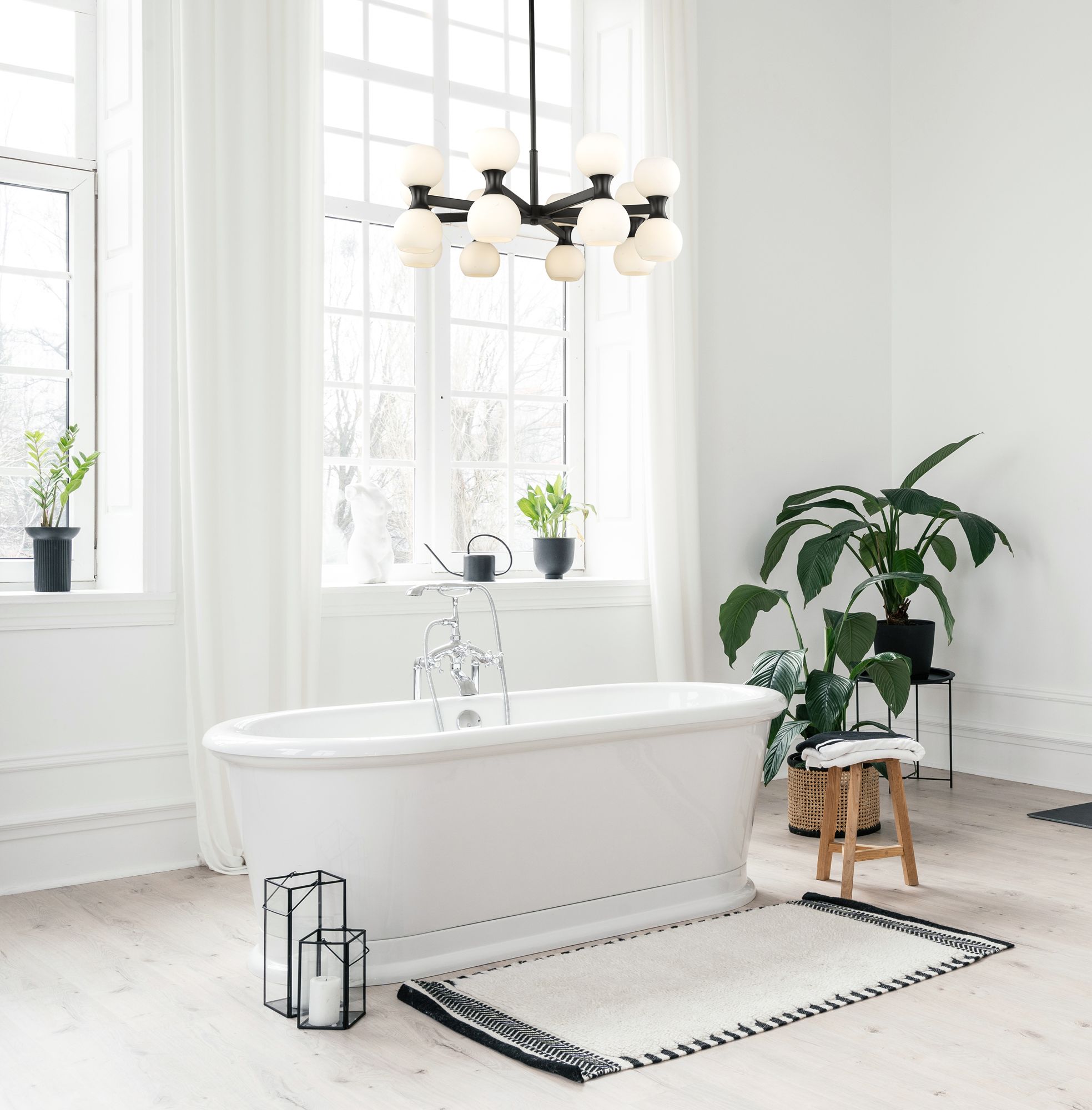 Image 2 Artemis by Z-Lite Matte Black 16 Light Chandelier more views