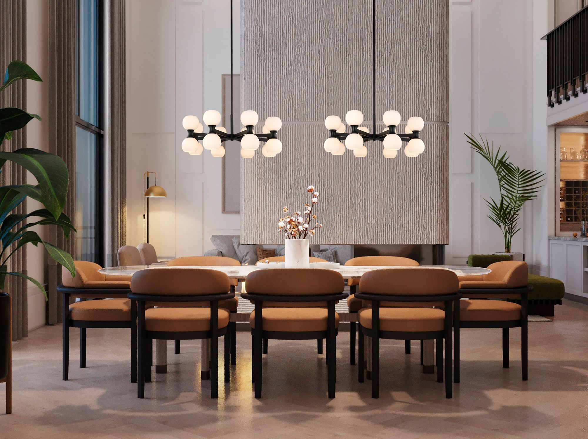 Image 3 Artemis by Z-Lite Matte Black 16 Light Chandelier more views